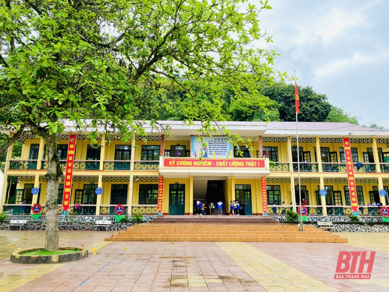 Xây dựng trường đạt chuẩn quốc gia ở huyện Lang Chánh