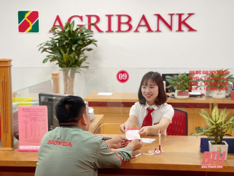 Agribank Nam Thanh Hóa nâng cao chất lượng dịch vụ phục vụ khách hàng