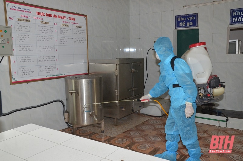 Diễn tập xử lý vụ ngộ độc thực phẩm tại huyện Nga Sơn