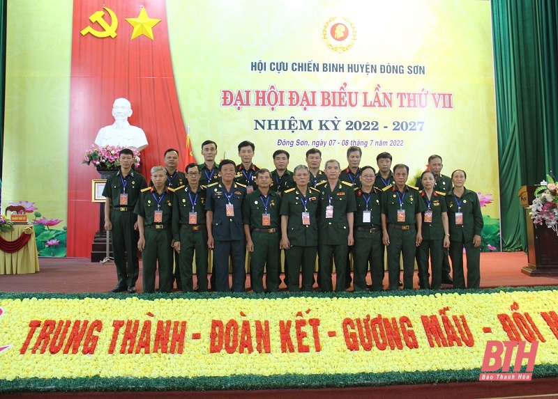 Đại hội đại biểu Hội Cựu chiến binh huyện Đông Sơn lần thứ VII