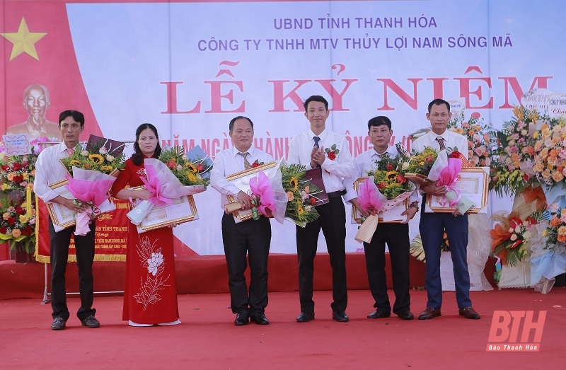 Công ty TNHH MTV Thủy lợi Nam Sông Mã Thanh Hóa kỷ niệm 60 năm thành lập