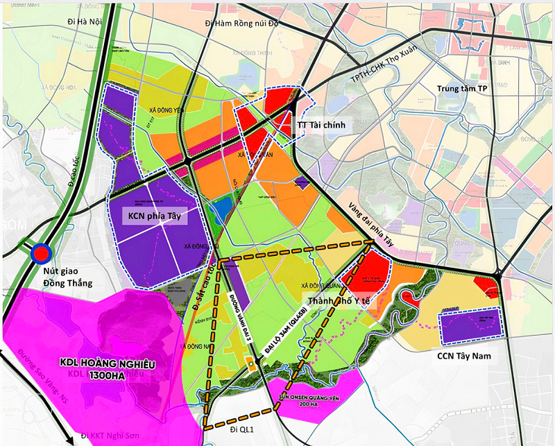 Đại lộ 34 m từ xã Đông Nam đến đường vành đai phía Tây TP Thanh Hóa sẽ khởi công cuối năm 2022