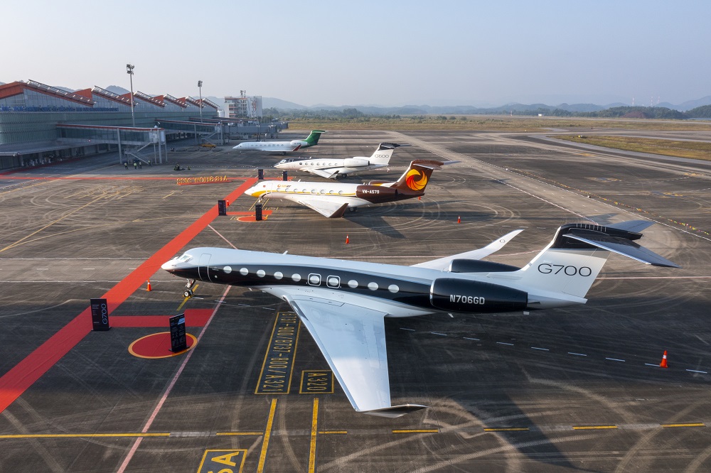 Khám phá những thế hệ máy bay mới nhất của Gulfstream tại triển lãm hàng không cao cấp đầu tiên ở Việt Nam