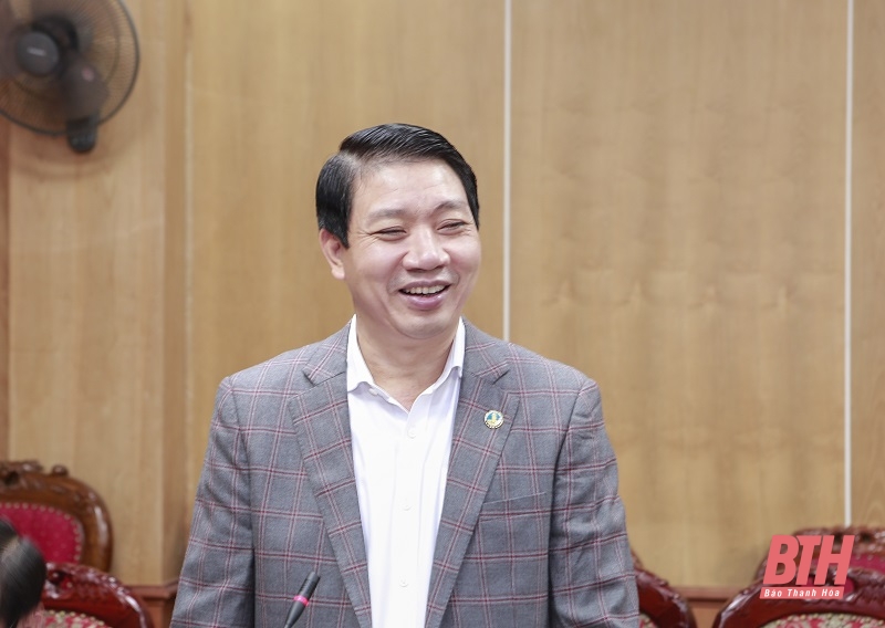 Phó Chủ tịch UBND tỉnh Lê Đức Giang làm việc với Đoàn thiết kế Dự án IFAD
