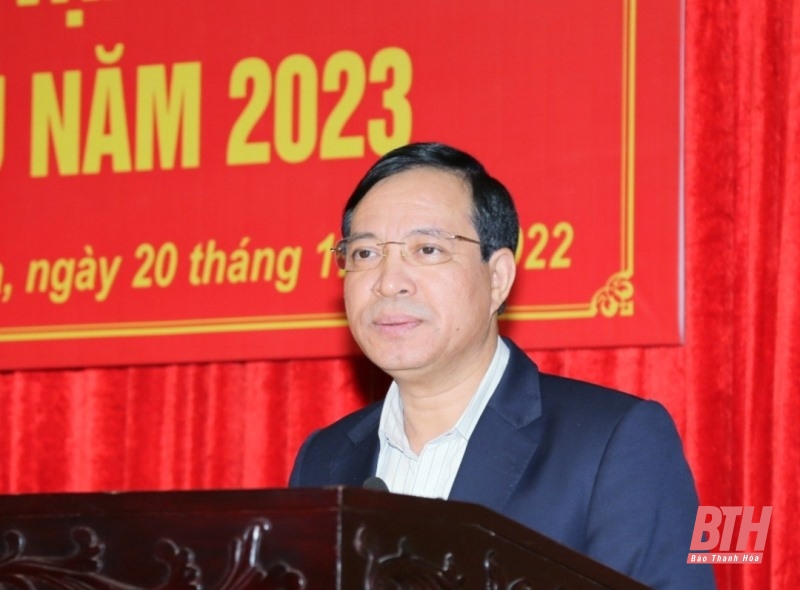 Hội nghị tổng kết công tác dân vận năm 2022, triển khai nhiệm vụ năm 2023