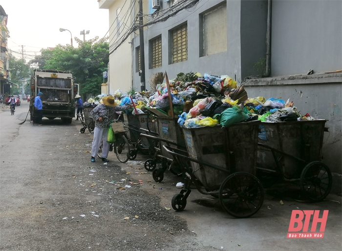 TP Thanh Hóa: Quan tâm giải quyết vấn đề rác thải sinh hoạt