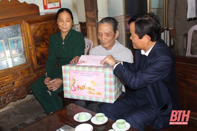 Phó Chủ tịch HĐND tỉnh Nguyễn Quang Hải kiểm tra tình hình sản xuất và đời sống Nhân dân tại huyện Thọ Xuân