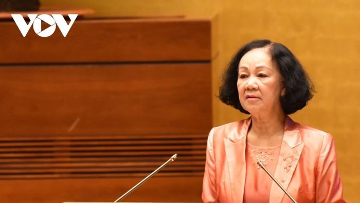 Bà Trương Thị Mai được phân công giữ chức Thường trực Ban Bí thư khóa XIII