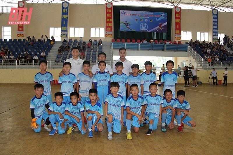 U11 Việt Hùng Thanh Hóa tranh tài tại Giải bóng đá Nhi đồng U11 toàn quốc - Cup Nestlé Milo 2023