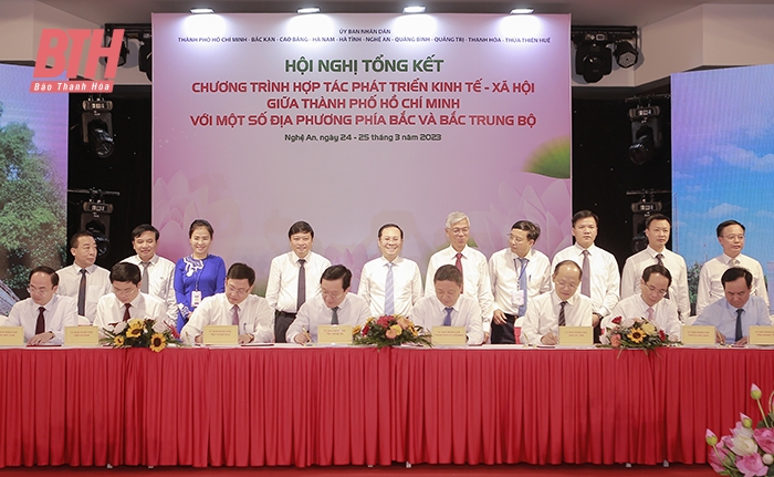 Hiệu quả hợp tác phát triển kinh tế - xã hội giữa Thanh Hóa với TP Hồ Chí Minh