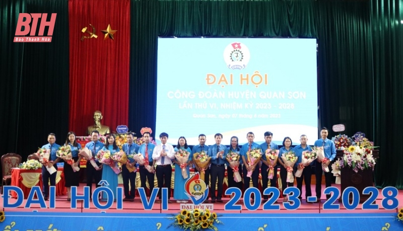 Đại hội Công đoàn huyện Quan Sơn lần thứ VI, nhiệm kỳ 2023-2028
