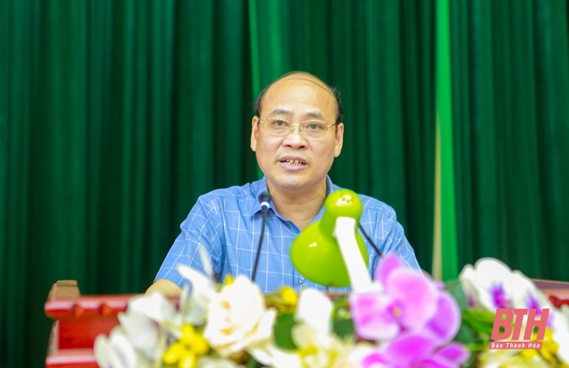 Đoàn cán bộ, phóng viên các cơ quan báo chí đi thực tế, tìm hiểu tình hình phát triển kinh tế - xã hội tại huyện Như Xuân
