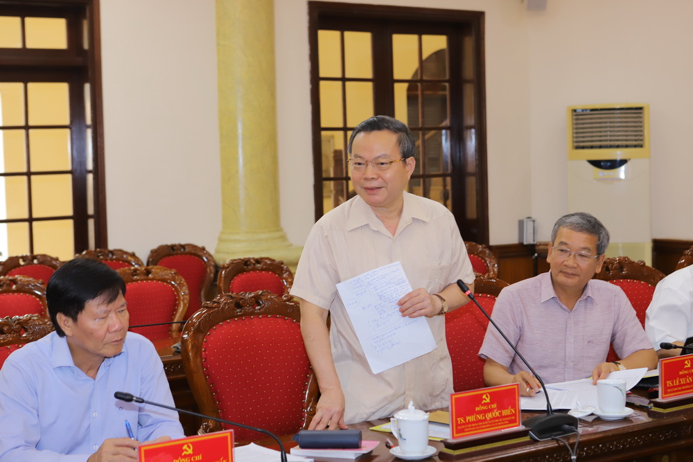 Hội đồng lý luận Trung ương làm việc tại tỉnh Thanh Hóa về tình hình thực hiện Nghị quyết Đại hội XIII của Đảng, Nghị quyết Đại hội Đảng bộ tỉnh lần thứ XIX