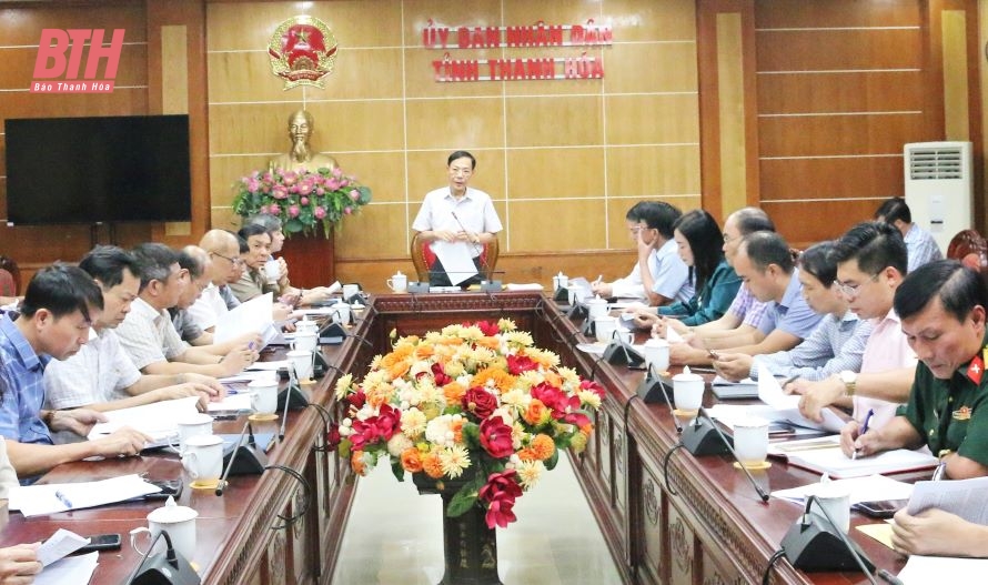 Cho ý kiến vào báo cáo Chương trình phát triển kinh tế - xã hội khu vực miền núi Thanh Hóa giai đoạn 2021-2025
