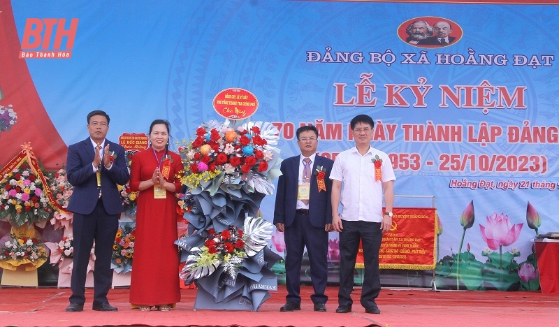 Đảng bộ xã Hoằng Đạt kỷ niệm 70 năm ngày thành lập