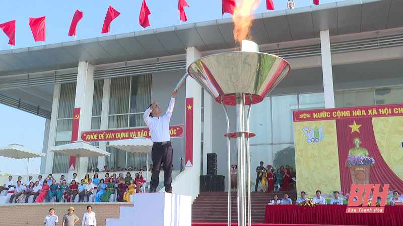600 vận động viên tham gia Hội khoẻ Phù Đổng thị xã Bỉm Sơn lần thứ XI - năm 2023