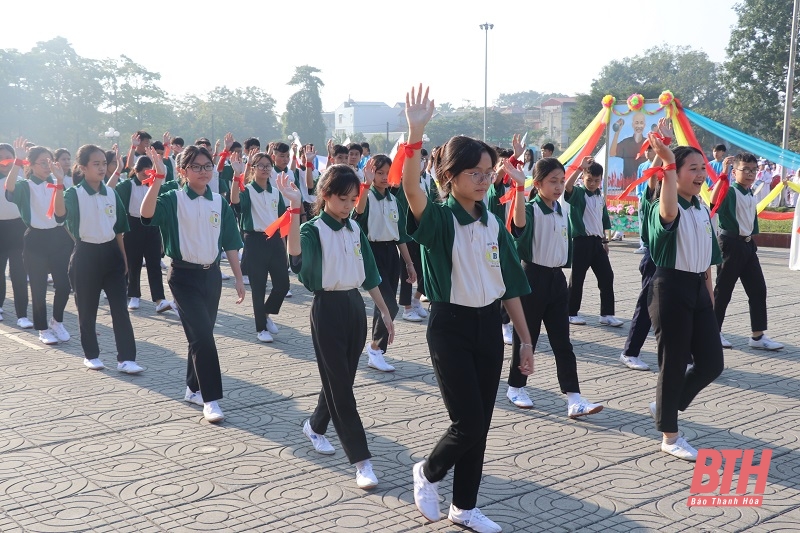 600 vận động viên tham gia Hội khoẻ Phù Đổng thị xã Bỉm Sơn lần thứ XI - năm 2023