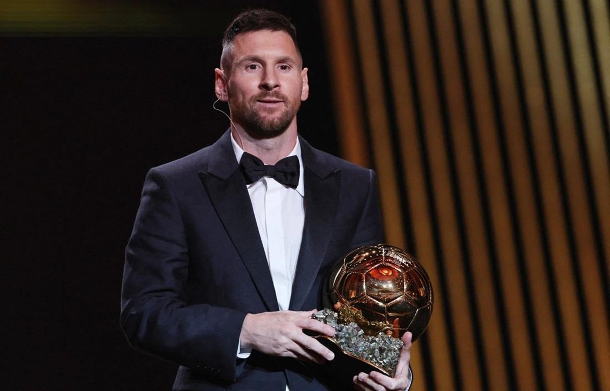 Quả bóng vàng 2023 thuộc về Lionel Messi
