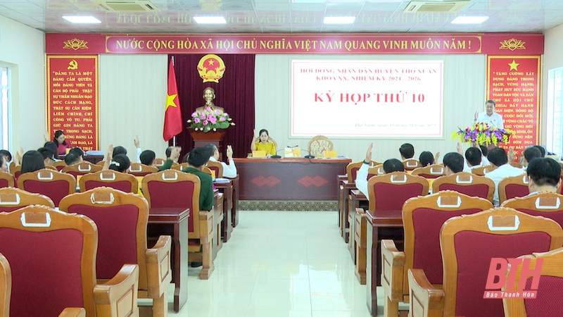 HĐND huyện Thọ Xuân tổ chức kỳ họp chuyên đề quyết định một số nội dung quan trọng