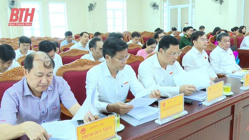 HĐND huyện Thọ Xuân tổ chức kỳ họp chuyên đề quyết định một số nội dung quan trọng