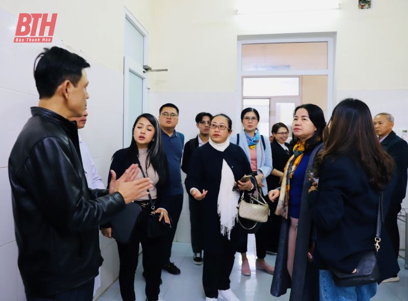 Đoàn chuyên gia Trung tâm Quốc gia về HIV/AIDS và CHAS, Bộ Y tế Lào trao đổi kinh nghiệm công tác phòng, chống HIV tại Thanh Hóa