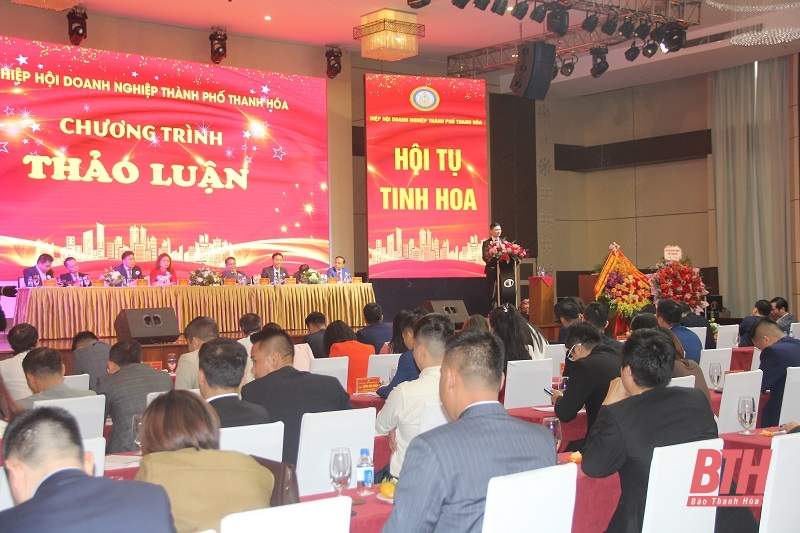 Tiếp tục xây dựng Hiệp hội Doanh nghiệp TP Thanh Hóa trở thành tổ chức vững mạnh