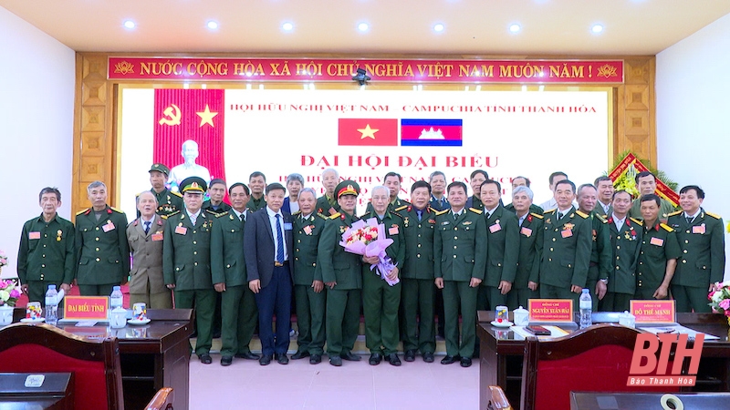 Đại hội đại biểu Hội hữu nghị Việt Nam - Campuchia huyện Thọ Xuân lần thứ nhất, nhiệm kỳ 2024-2029