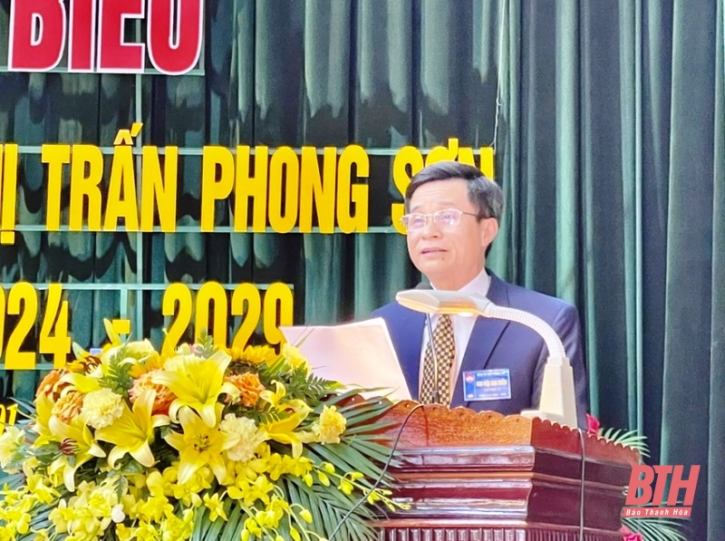 MTTQ thị trấn Phong Sơn tham gia xây dựng Đảng, chính quyền và hệ thống chính trị trong sạch, vững mạnh