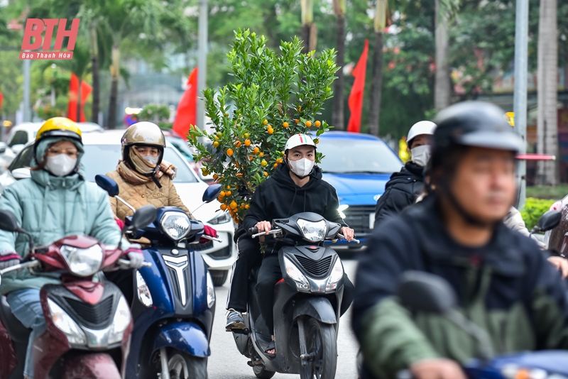 TP Thanh Hóa: Đường phố đông đúc những ngày giáp tết