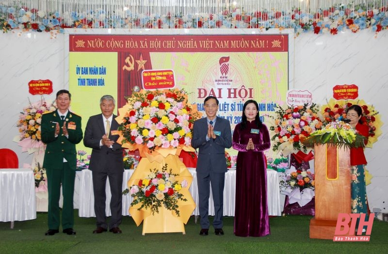 Đại hội Hội hỗ trợ gia đình liệt sĩ tỉnh Thanh Hóa, nhiệm kỳ 2024-2029