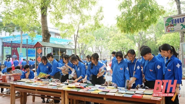 Sôi nổi Ngày hội “Thanh thiếu nhi Triệu Sơn với văn hóa đọc sách” năm 2024