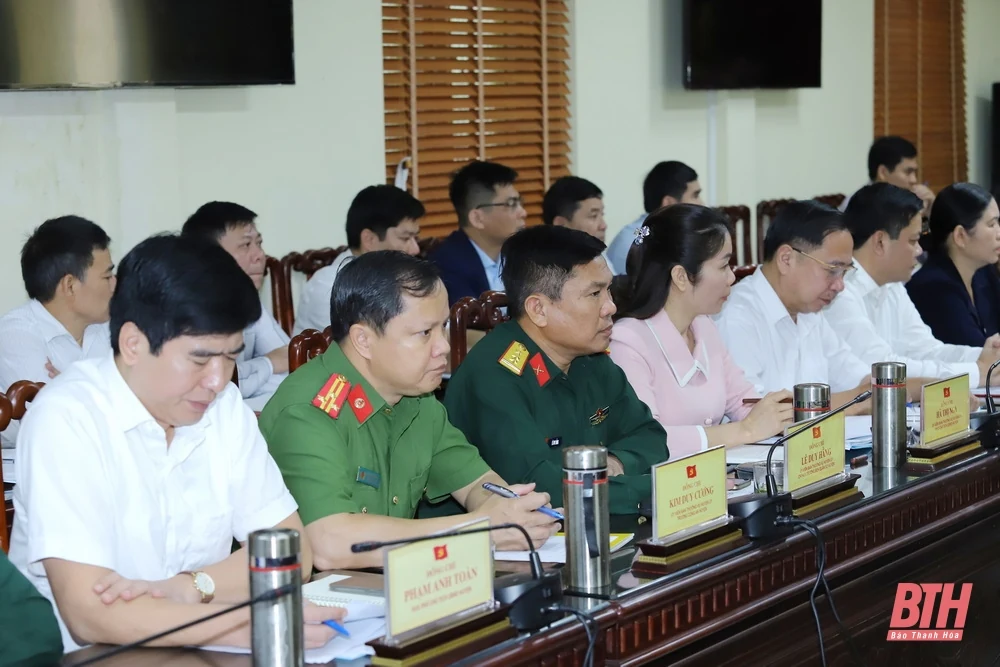 Bí thư Tỉnh ủy Nguyễn Doãn Anh thăm và làm việc với huyện Quan Hóa