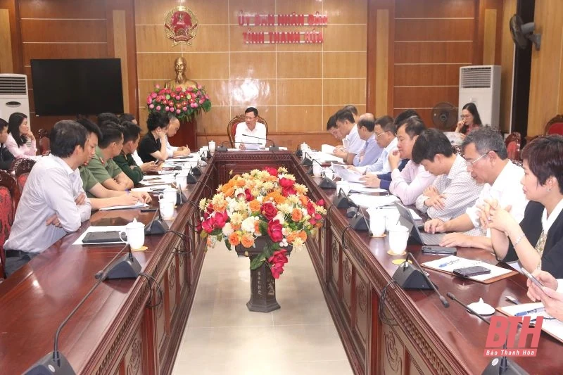 Chuẩn bị kỹ lưỡng công tác lễ tân - hậu cần phục vụ Lễ hội Du lịch biển Sầm Sơn năm 2025