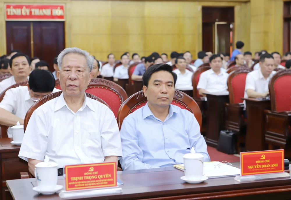 Hơn 51 nghìn đại biểu trên địa bàn Thanh Hóa dự hội nghị quán triệt Nghị quyết số 66 và Nghị quyết số 68 của Bộ Chính trị