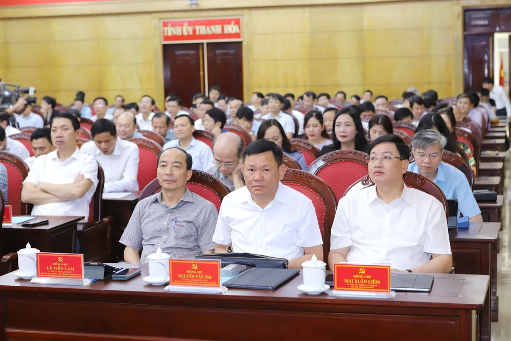 Hơn 51 nghìn đại biểu trên địa bàn Thanh Hóa dự hội nghị quán triệt Nghị quyết số 66 và Nghị quyết số 68 của Bộ Chính trị