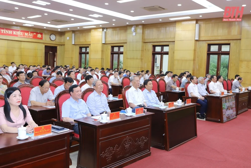 Hơn 51 nghìn đại biểu trên địa bàn Thanh Hóa dự hội nghị quán triệt Nghị quyết số 66 và Nghị quyết số 68 của Bộ Chính trị