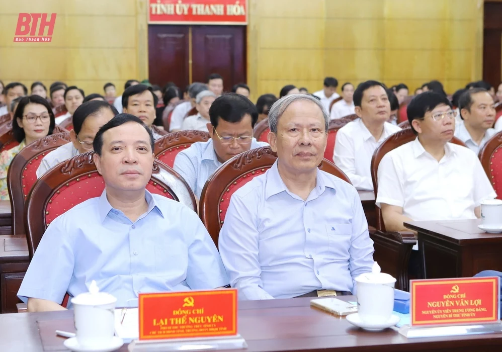 Hơn 51 nghìn đại biểu trên địa bàn Thanh Hóa dự hội nghị quán triệt Nghị quyết số 66 và Nghị quyết số 68 của Bộ Chính trị