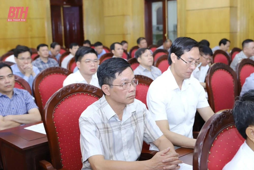 Hơn 51 nghìn đại biểu trên địa bàn Thanh Hóa dự hội nghị quán triệt Nghị quyết số 66 và Nghị quyết số 68 của Bộ Chính trị