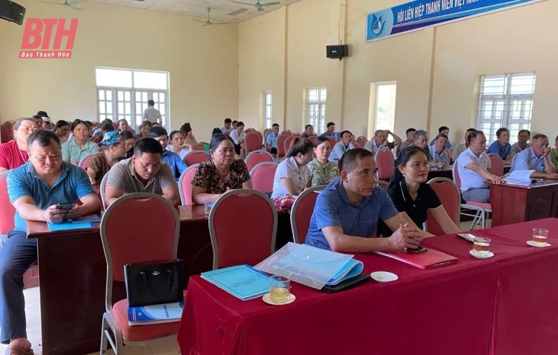 Tuyên truyền về thành lập HTX và Chương trình OCOP cho hơn 100 học viên xã Giao Thiện