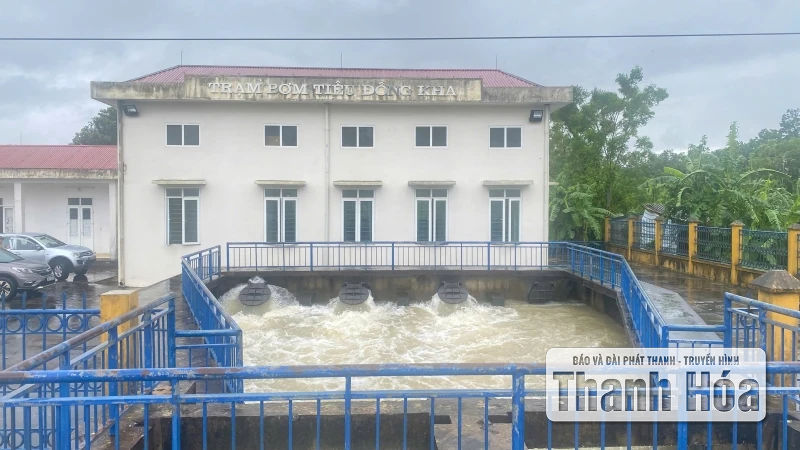 Vận hành 60 trạm bơm tiêu úng bảo vệ sản xuất nông nghiệp