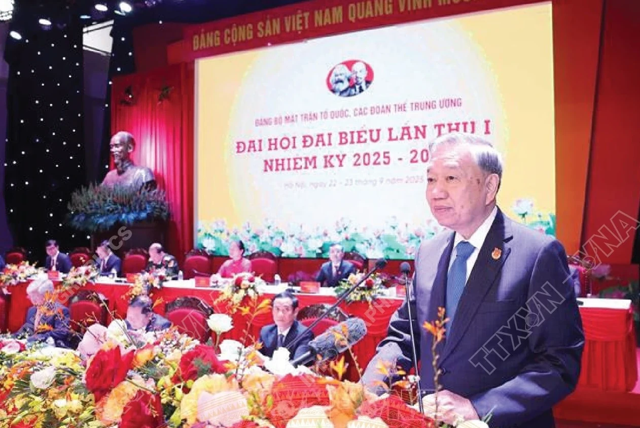 Ba quan điểm chỉ đạo của Tổng Bí thư tại Đại hội đại biểu Đảng bộ MTTQ, các đoàn thể Trung ương