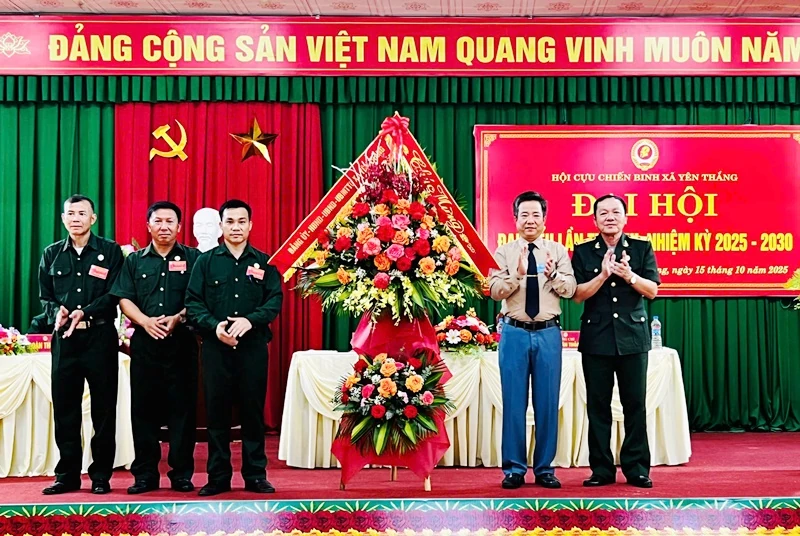 Đại hội đại biểu Hội CCB xã Yên Thắng lần thứ I