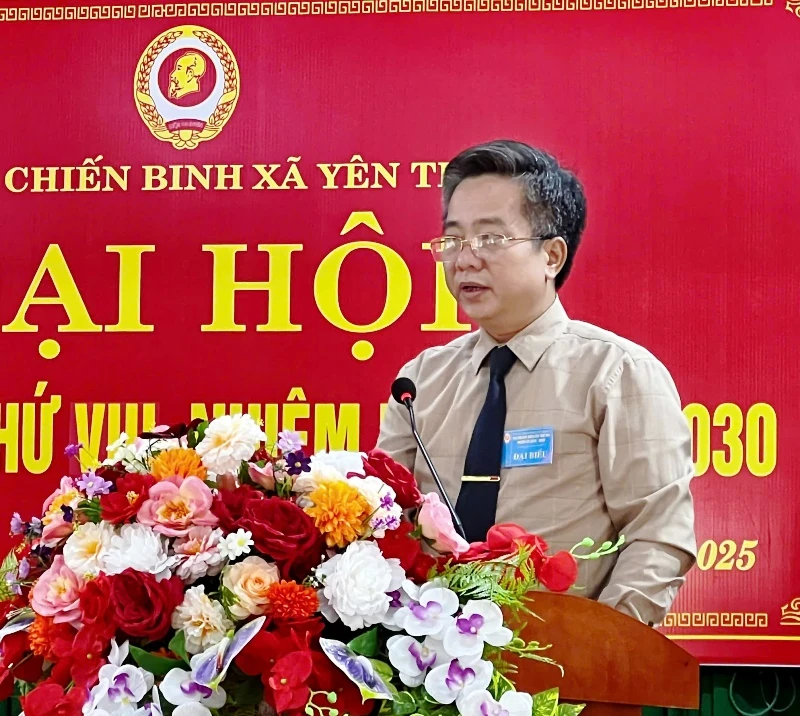 Đại hội đại biểu Hội CCB xã Yên Thắng lần thứ I