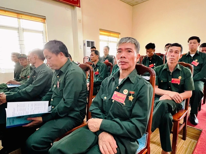 Đại hội đại biểu Hội CCB xã Yên Thắng lần thứ I