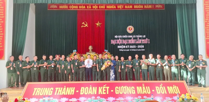 Đại hội đại biểu Hội Cựu chiến binh xã Thắng Lợi lần thứ I, nhiệm kỳ 2025-2030