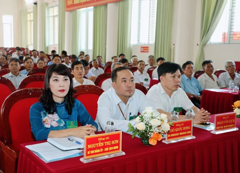 Đại hội đại biểu Hội Nông dân xã Quảng Ninh lần thứ I