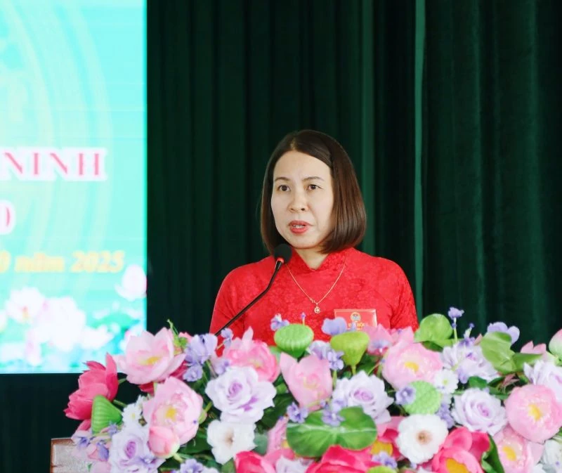 Đại hội đại biểu Hội Nông dân xã Quảng Ninh lần thứ I