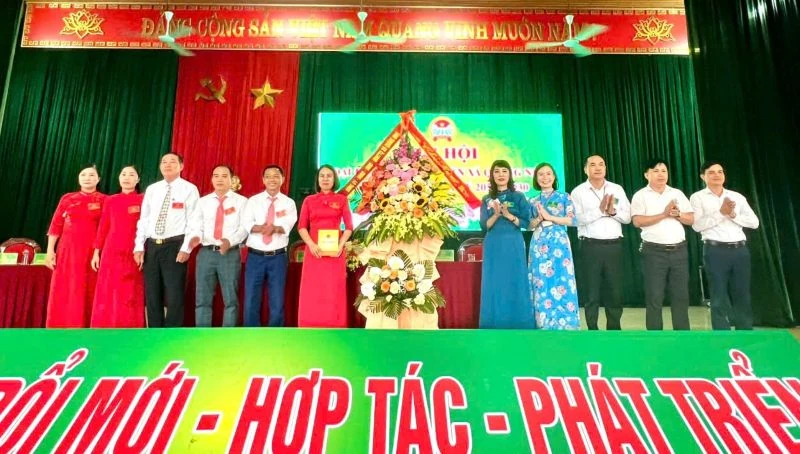 Đại hội đại biểu Hội Nông dân xã Quảng Ninh lần thứ I