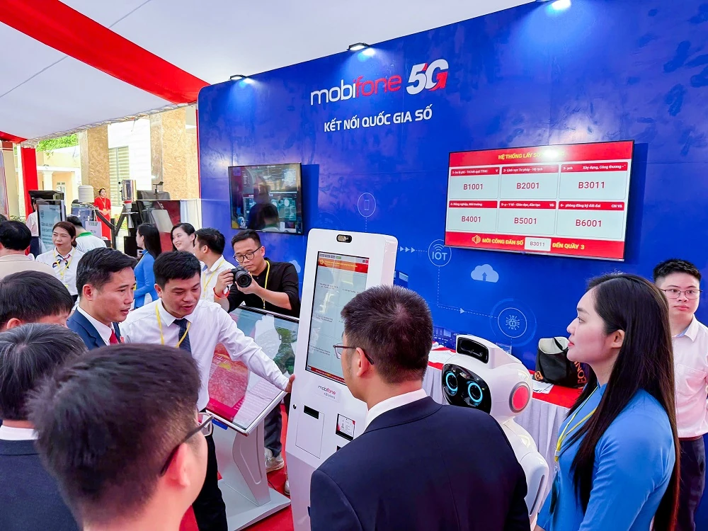 Dấu ấn công nghệ MobiFone trong không gian Triển lãm thành tựu tỉnh Thanh Hóa
