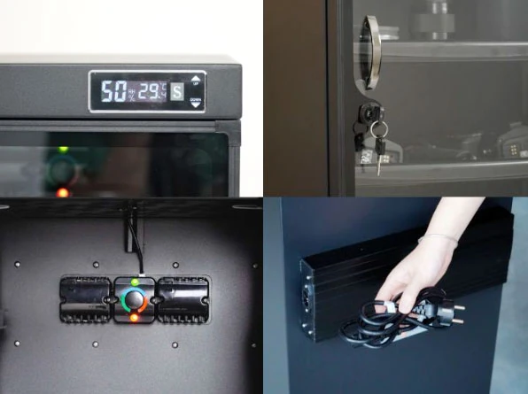 Tủ chống ẩm 60 lít: Hút ẩm nhanh, Bảo quản tốt, Giá rẻ